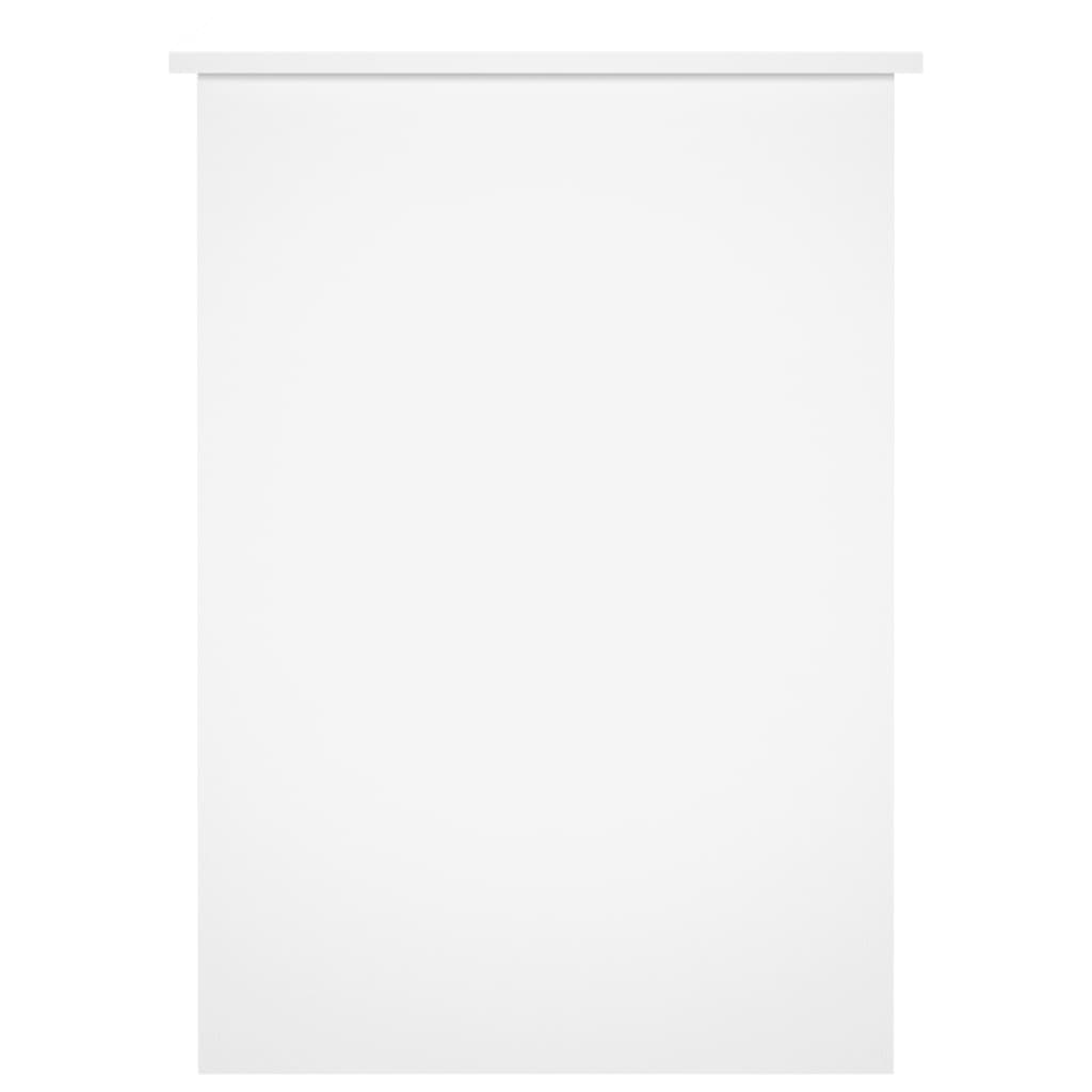 Secretária 100x55x75 cm derivados de madeira branco