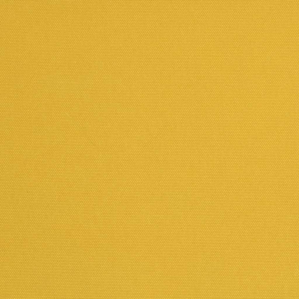 Guarda-sol de parede com luzes LED 290 cm amarelo