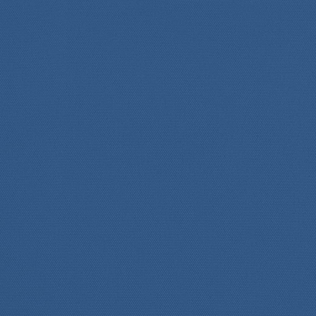 Guarda-sol com cabeça dupla e luzes LED 449x265 cm azul-ciano