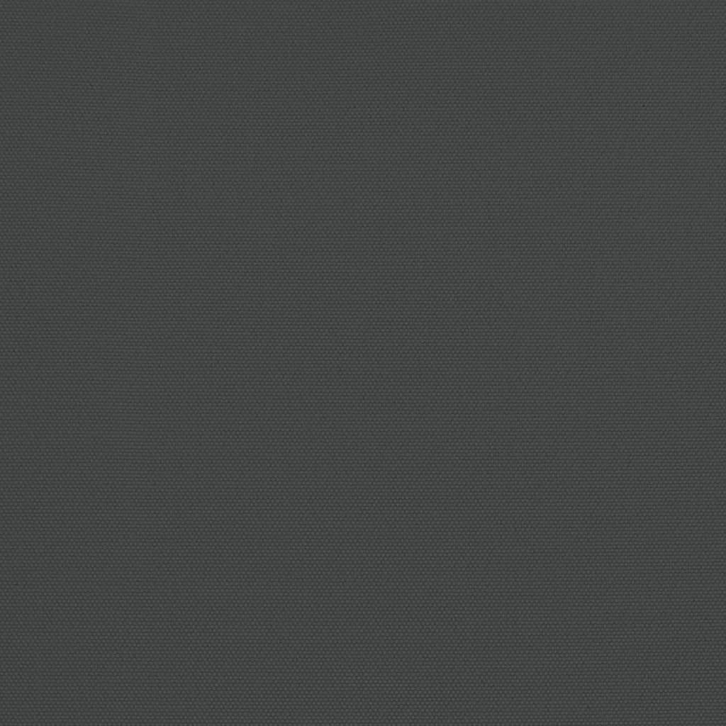 Guarda-sol jardim c/ cabeça dupla/luzes LED 316x145cm antracite