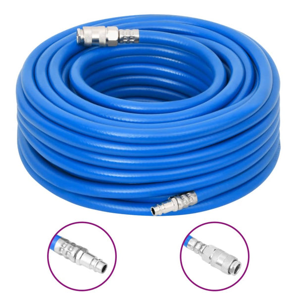 Mangueira de ar 0,7" 10 m PVC azul