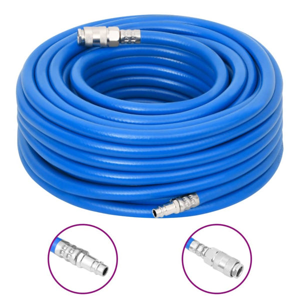 Mangueira de ar 0,7" 50 m PVC azul