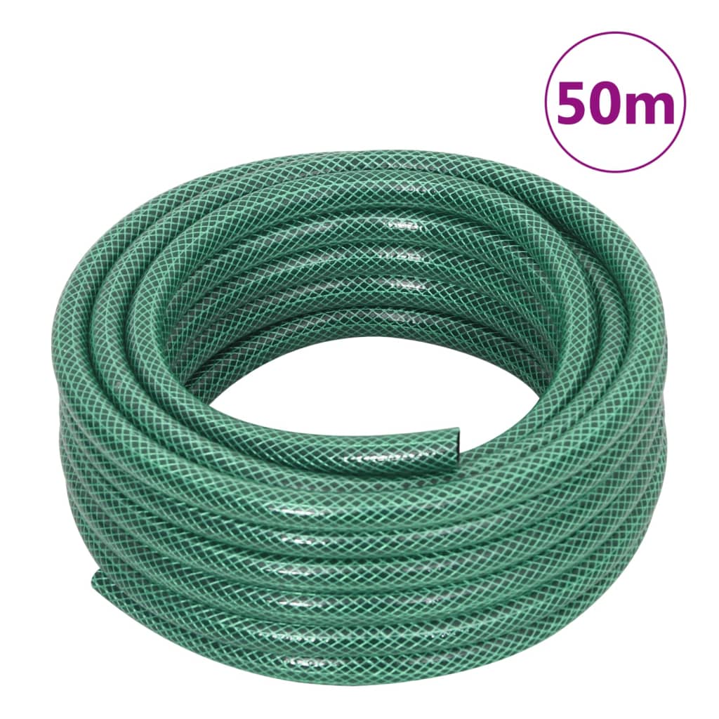 Mangueira de jardim 0,5" 50 m PVC verde