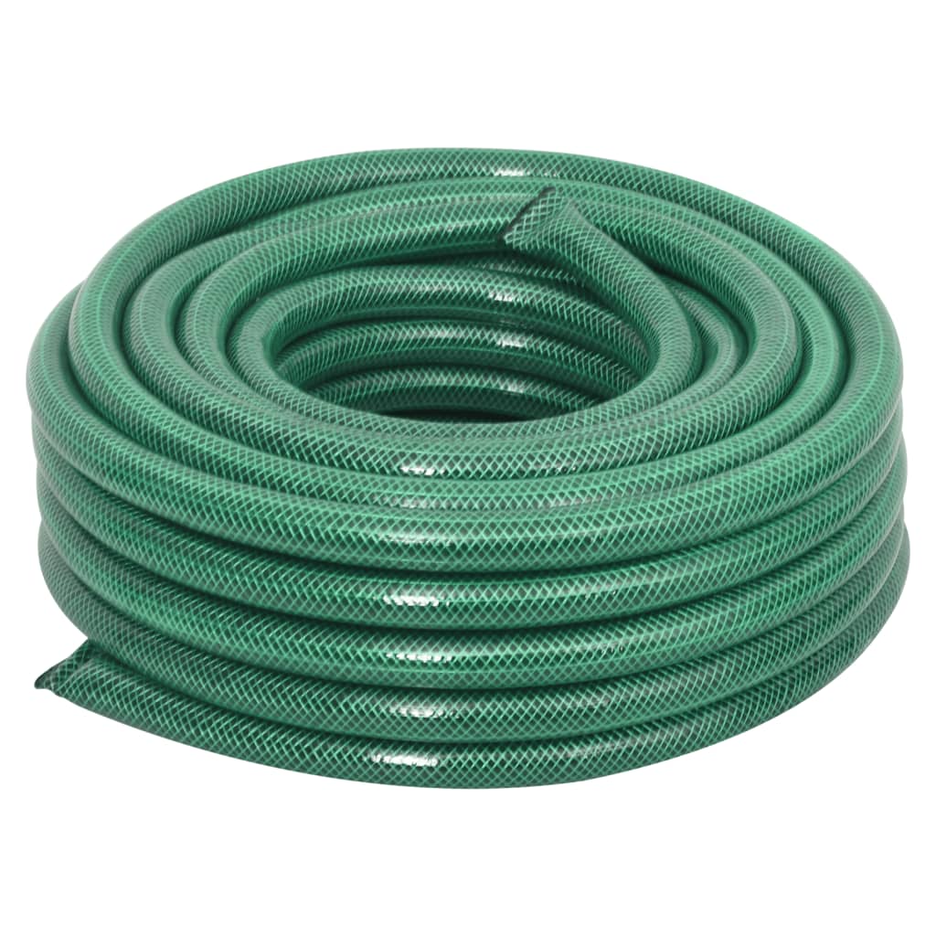 Mangueira de jardim com conjunto de encaixe 0,75" 10m PVC verde