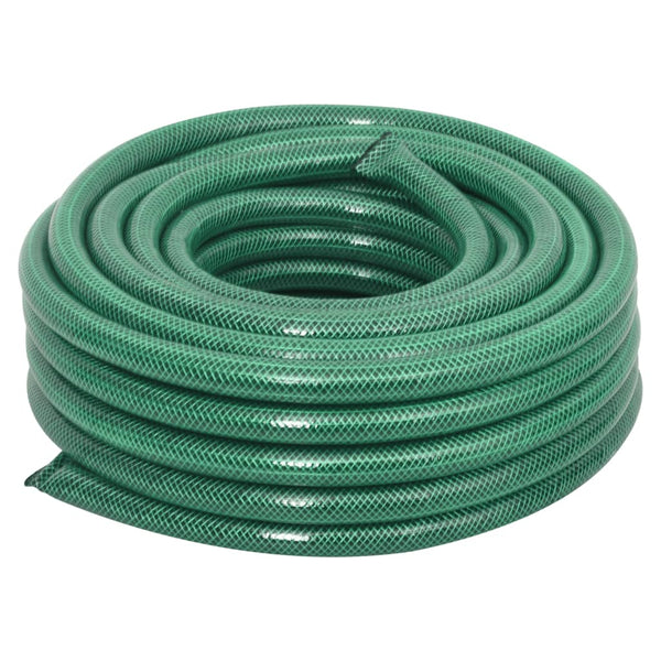Mangueira de jardim com conjunto de encaixe 0,75" 10m PVC verde