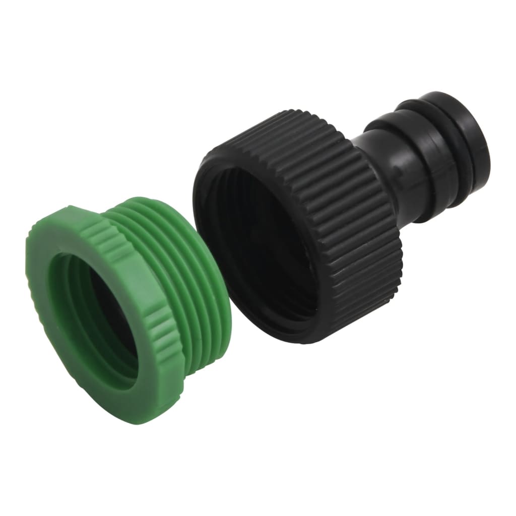 Mangueira de jardim com conjunto de encaixe 0,75" 10m PVC verde