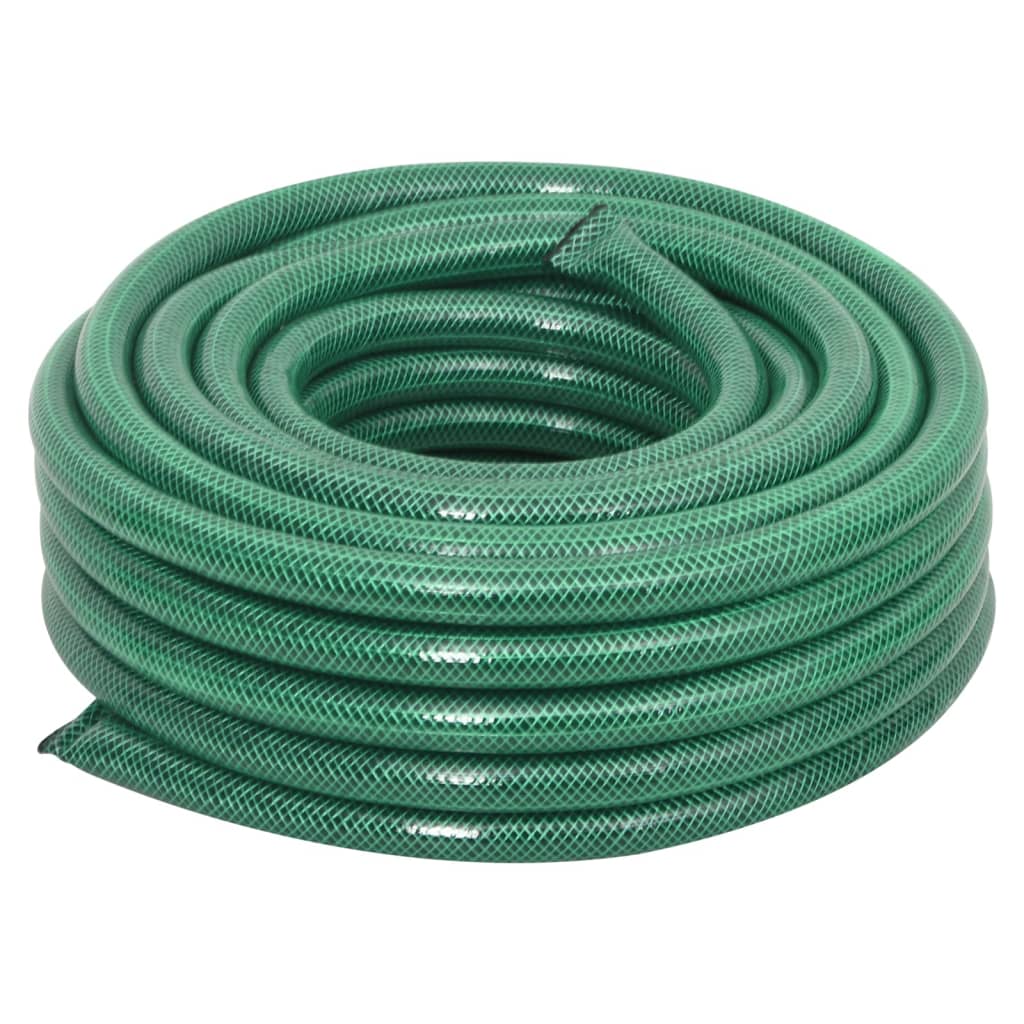 Mangueira de jardim com conjunto de encaixe 0,75" 30m PVC verde
