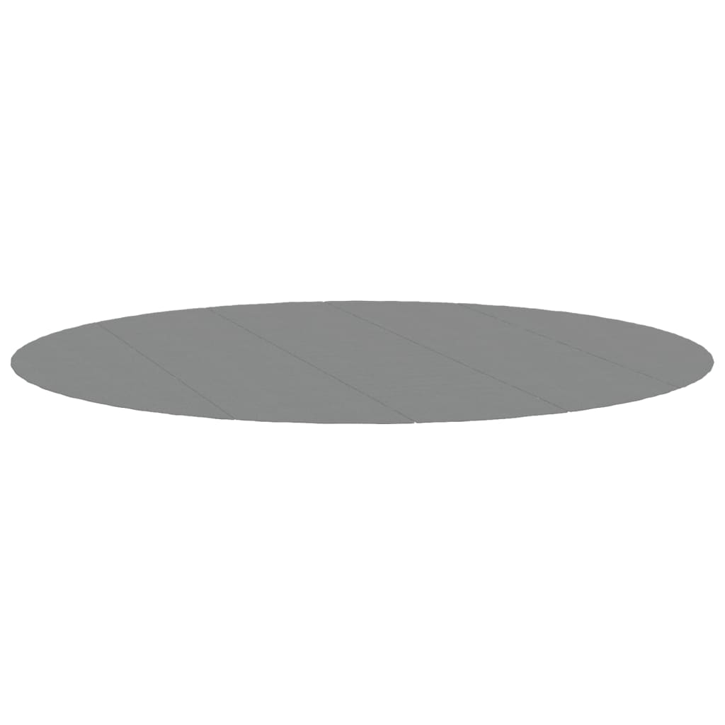 Pano para chão de piscinas Ø550 cm poliéster geotêxtil cinza