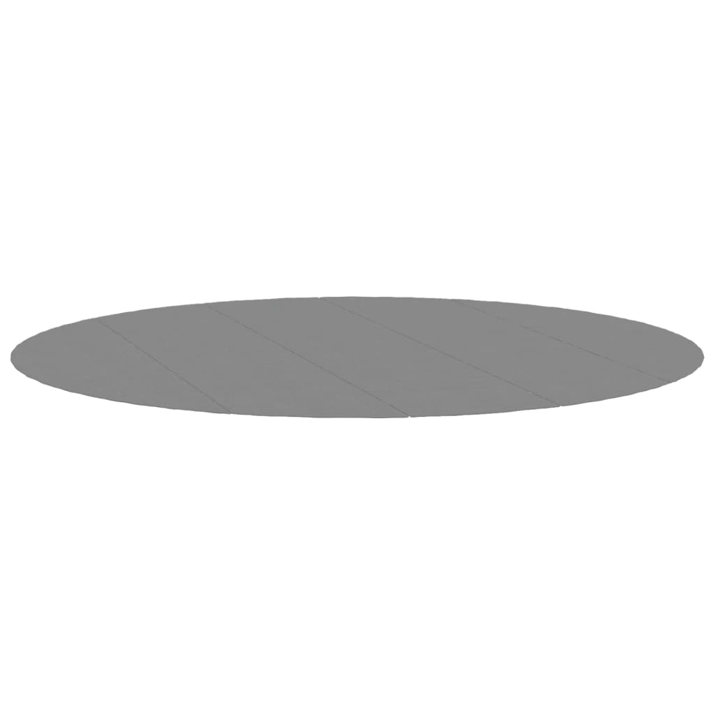 Pano para chão de piscinas Ø550 cm poliéster geotêxtil cinza
