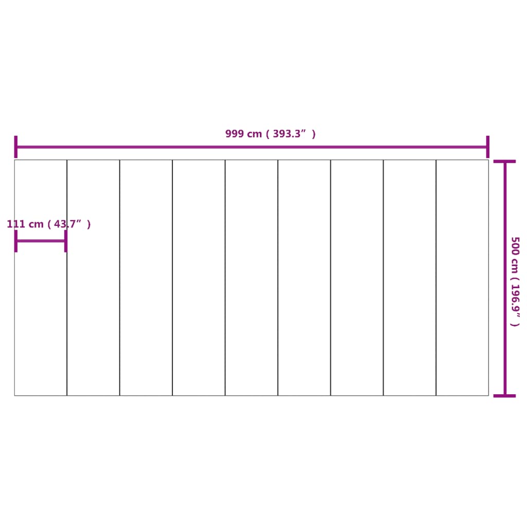 Pano para chão de piscinas 999x500 cm poliéster geotêxtil cinza