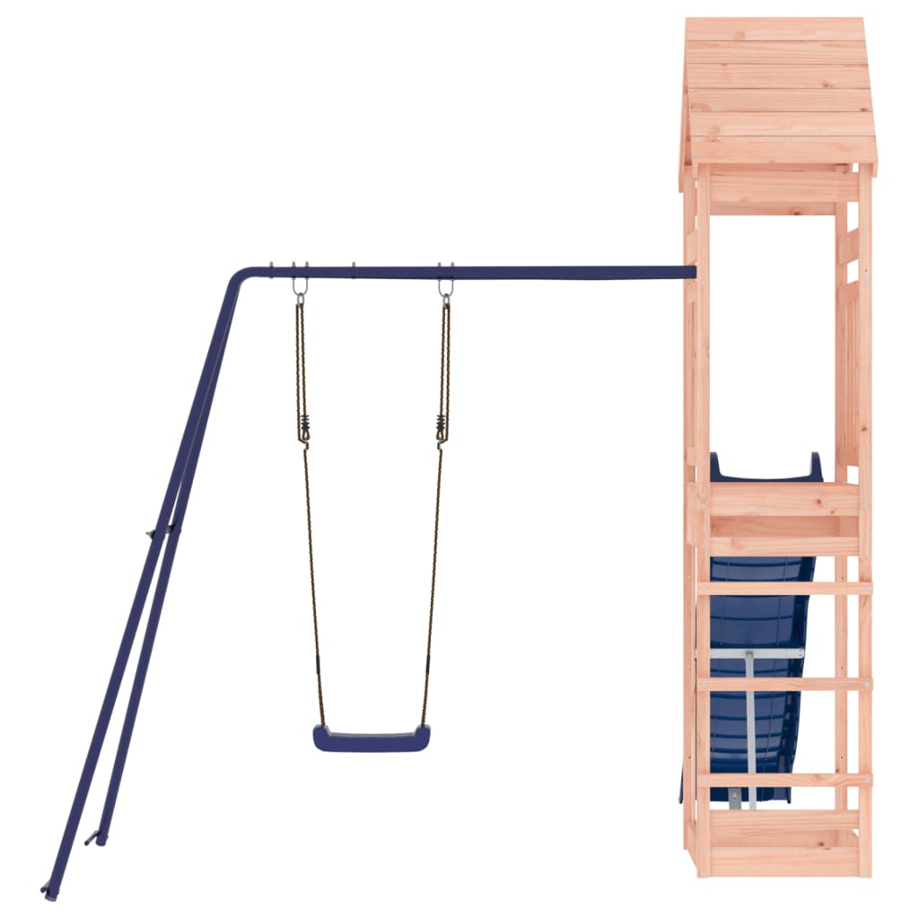 Conjunto de brincar para exterior madeira de douglas maciça
