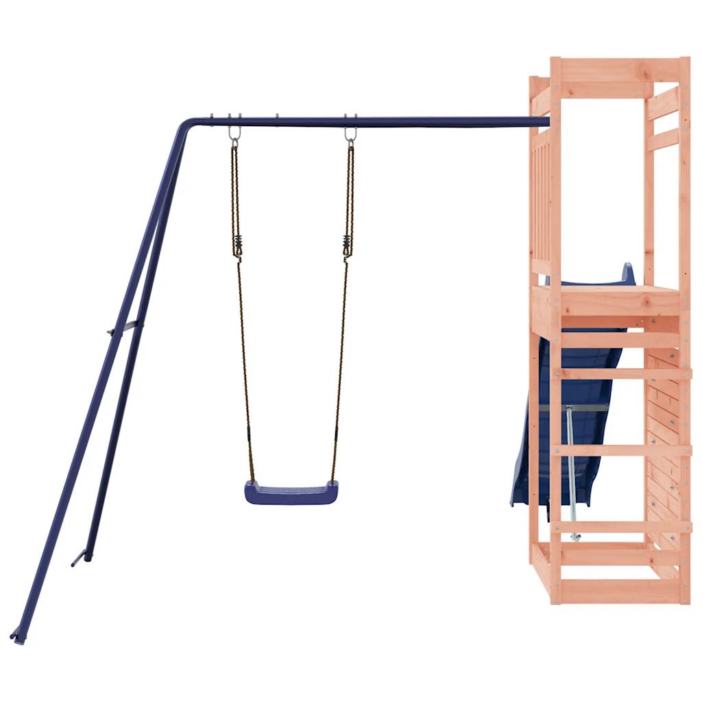 Conjunto de brincar para exterior madeira de douglas maciça