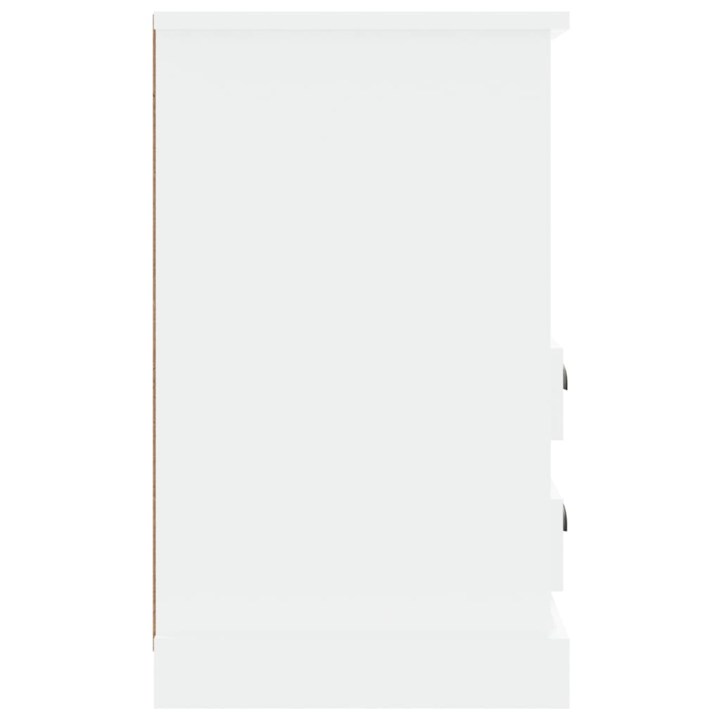 Mesas de cabeceira 2 pcs 43x36x60 cm branco
