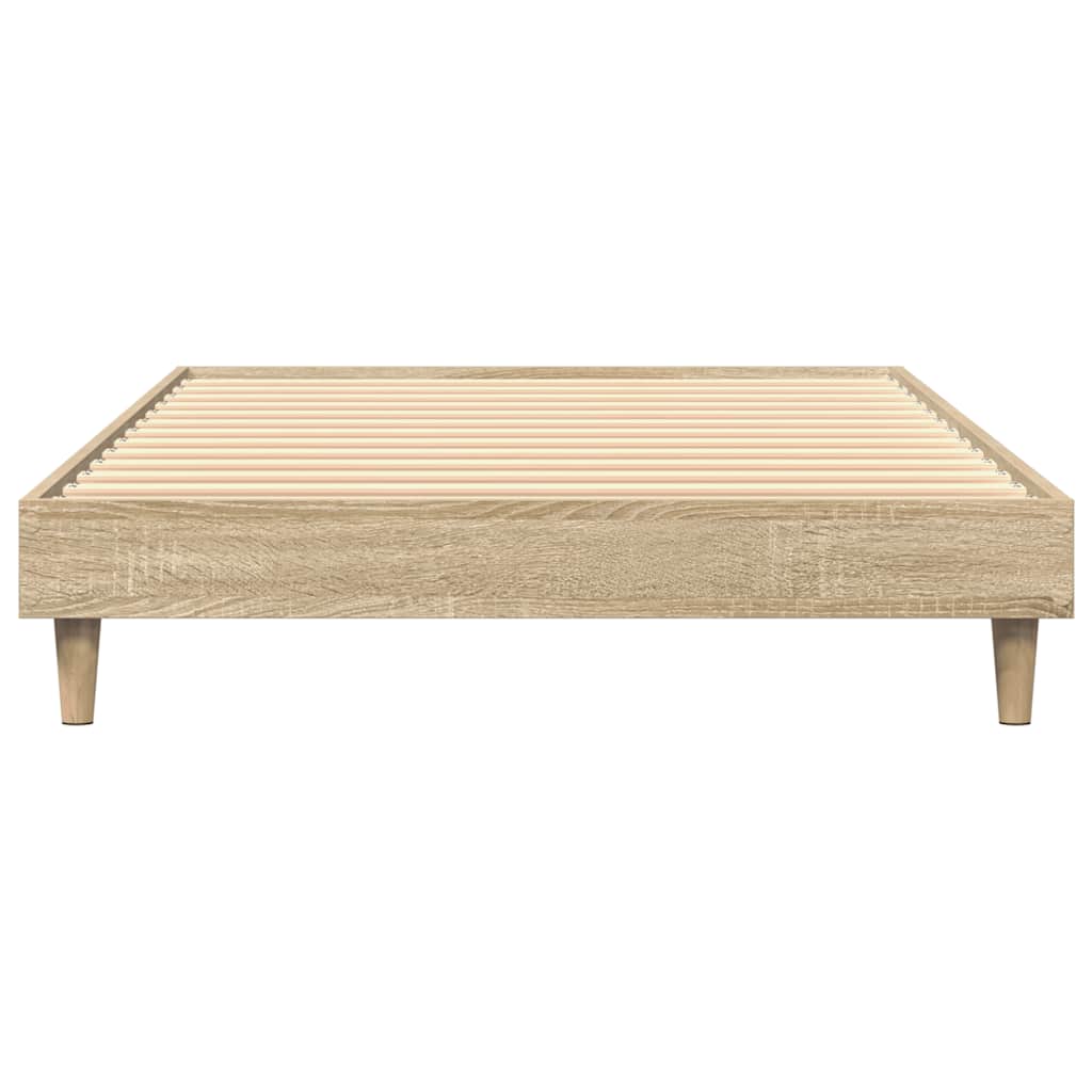 Estrutura cama s/ colchão derivados de madeira carvalho sonoma