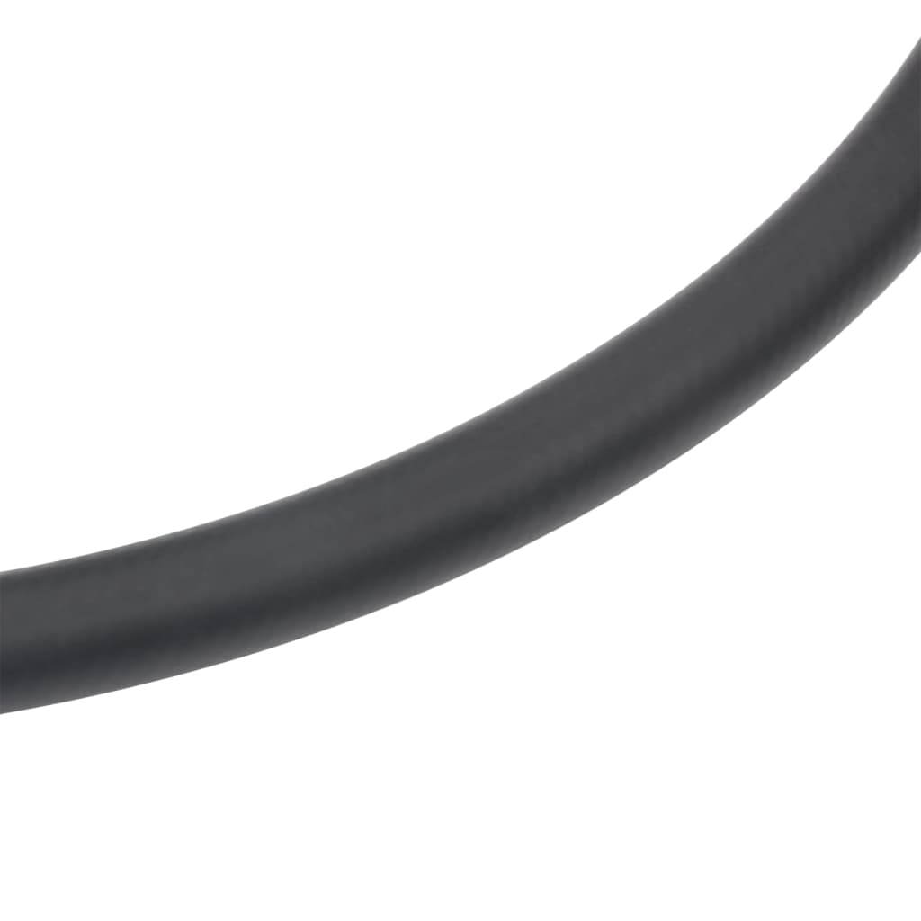 Mangueira de ar híbrida 0,6" 2 m borracha e PVC preto
