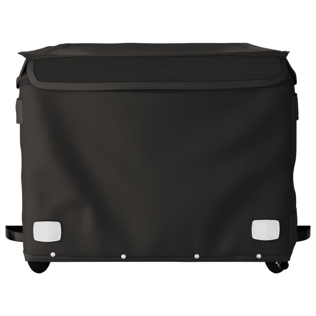 Reboque para bicicleta 45 kg ferro preto