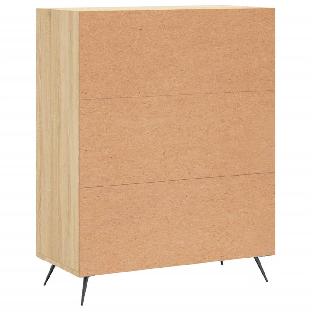 Cómoda 69,5x34x90 cm derivados de madeira carvalho sonoma