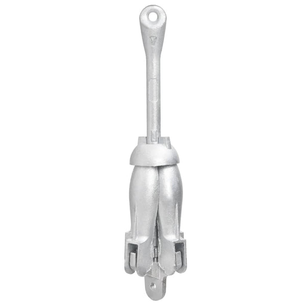 Âncora dobrável 8 kg ferro fundido galvanizado a quente prata