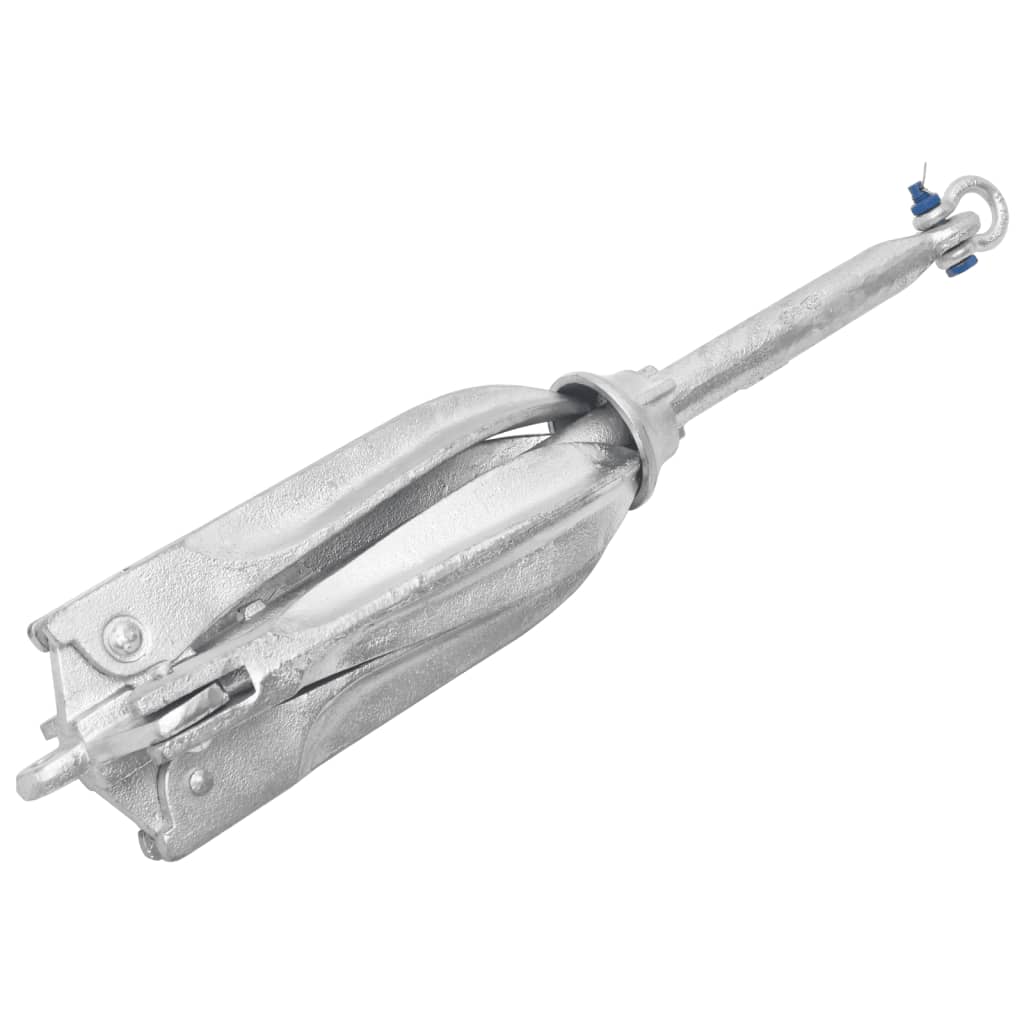 Âncora dobrável corda 12 kg ferro fundido galvanizado a quente