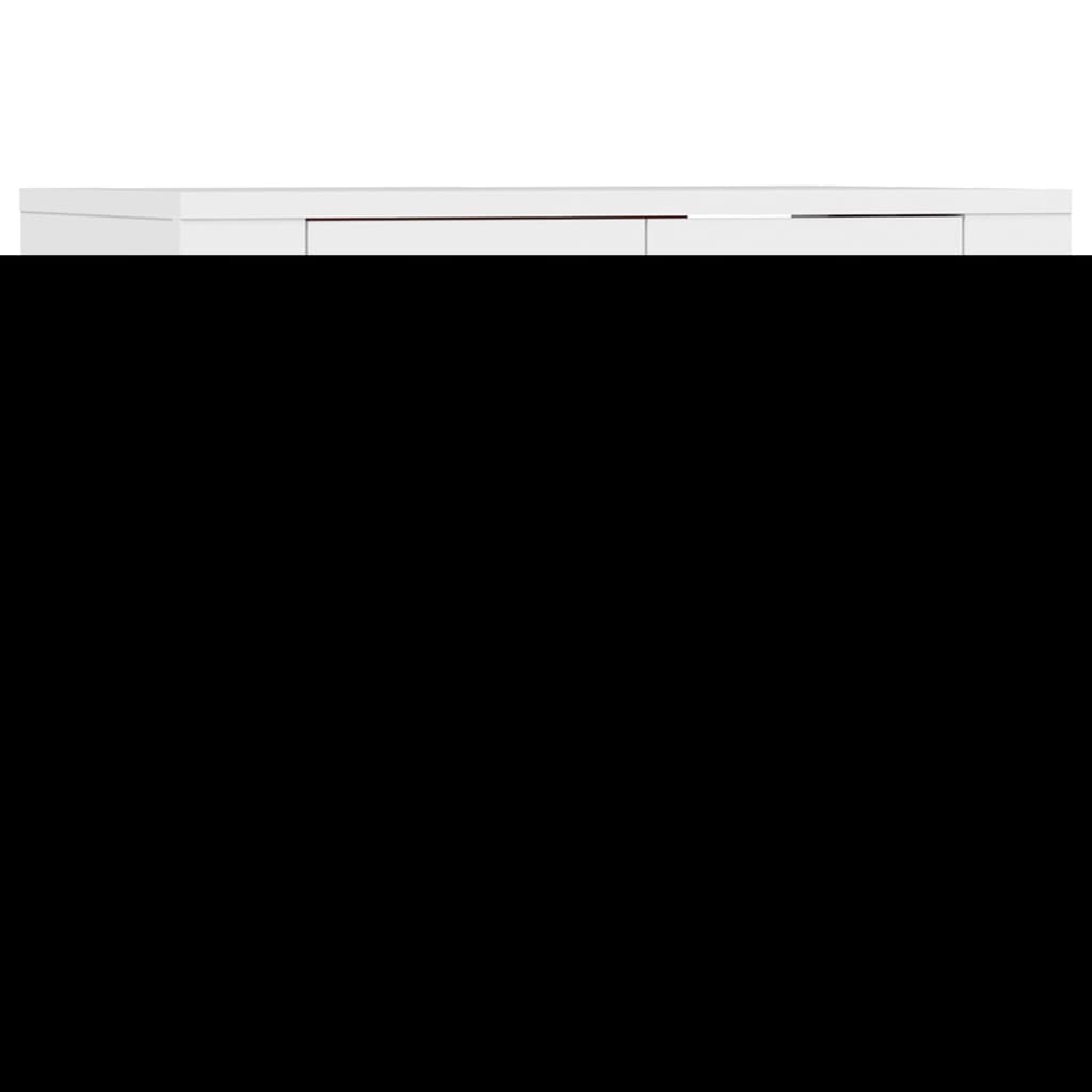 Móveis de TV para parede 2 pcs 57x34,5x40 cm branco