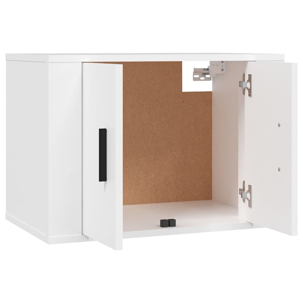 Móveis de TV de parede 3 pcs 57x34,5x40 cm branco
