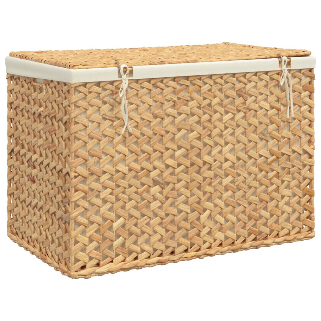 Cesto para roupa suja c/ 3 secções 75x42,5x52cm jacinto de água