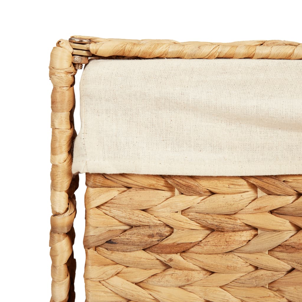 Cesto para roupa suja 44x34x64 cm jacinto de água