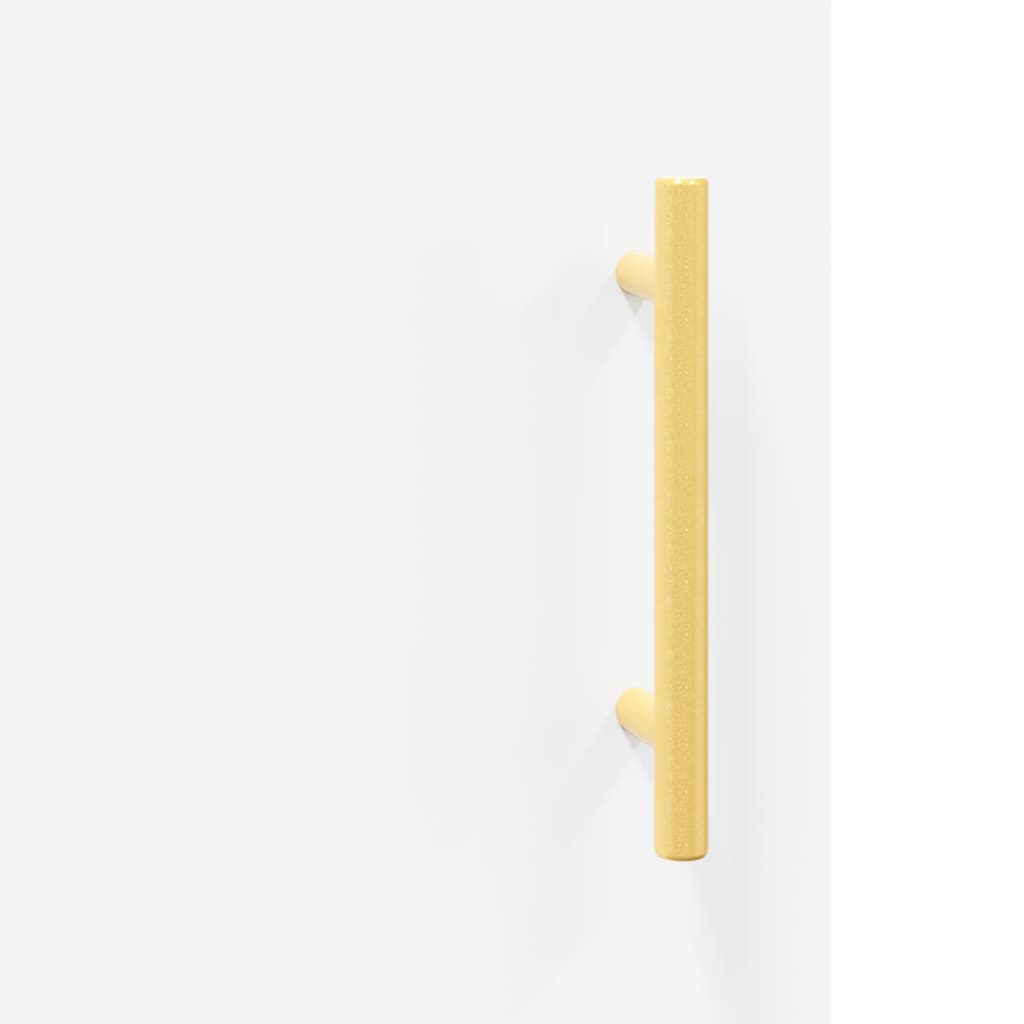 Secretária 140x50x75 cm derivados de madeira branco