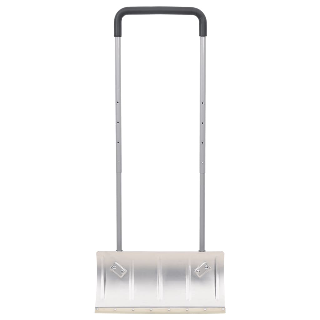 Pá de neve com pega extensível lâmina 61 cm aço prateado
