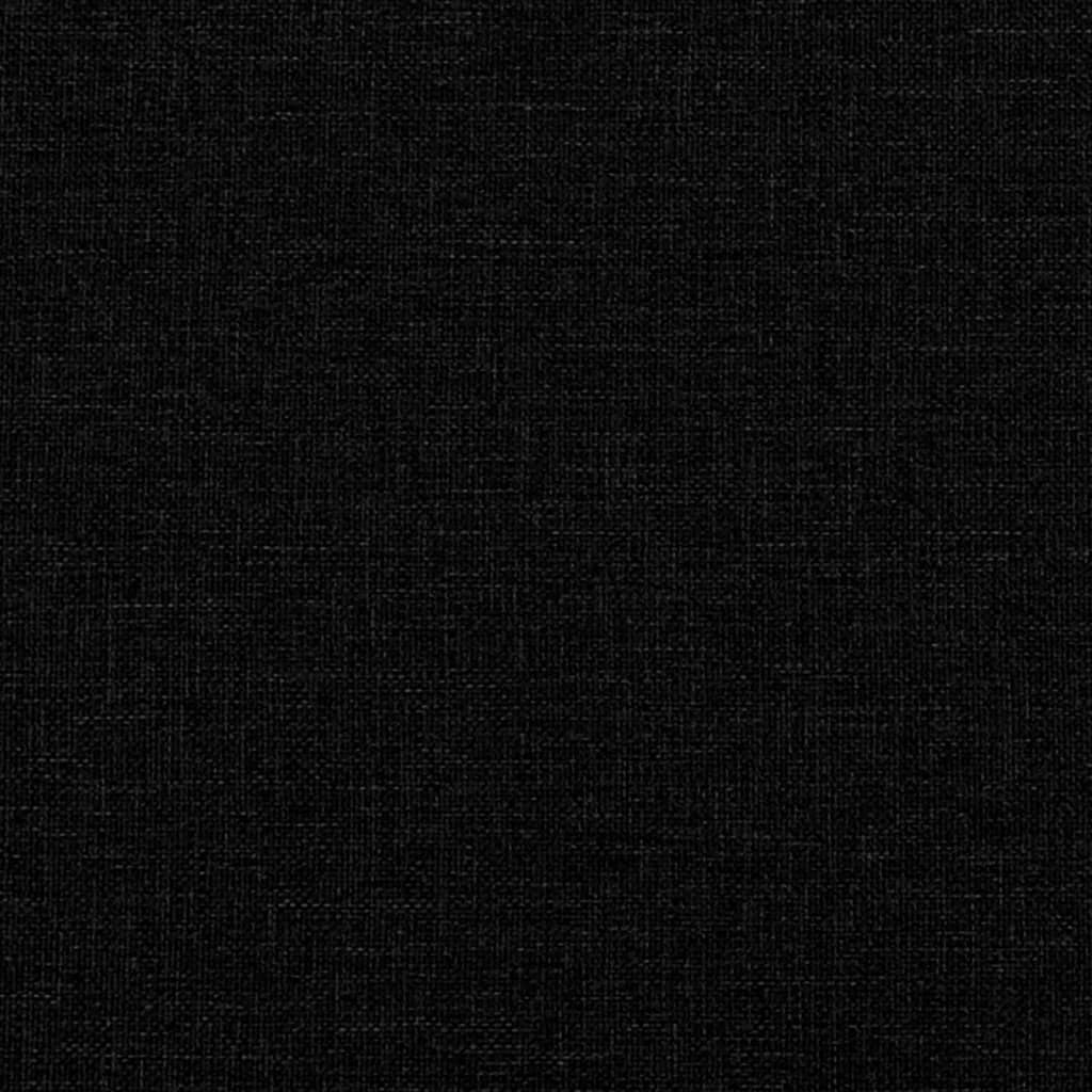 Sofá-cama 90x200 cm tecido preto