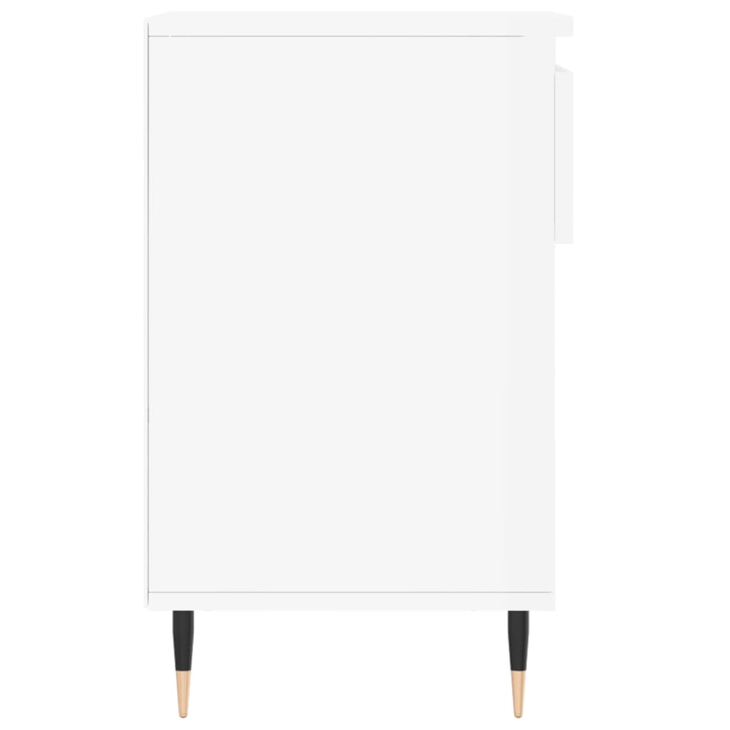 Sapateira 102x36x60 cm derivados de madeira branco brilhante