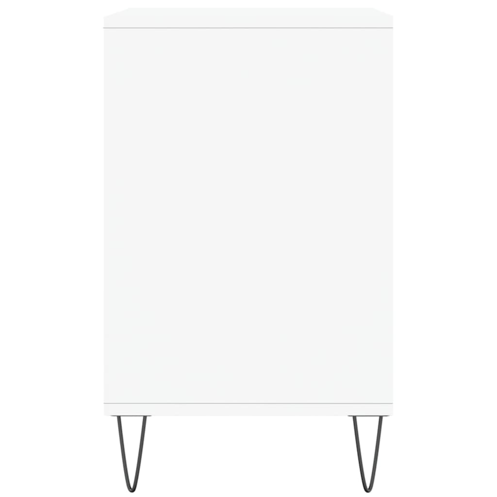 Sapateira 102x36x60 cm derivados de madeira branco brilhante