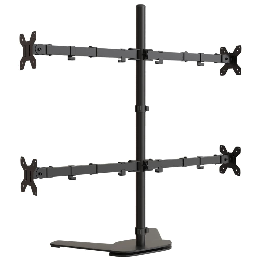 Suporte para monitor VESA 75/100 mm aço preto