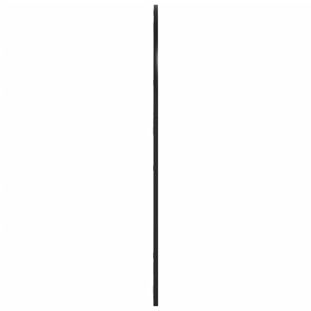 Espelho de parede arqueado 80x100 cm ferro preto