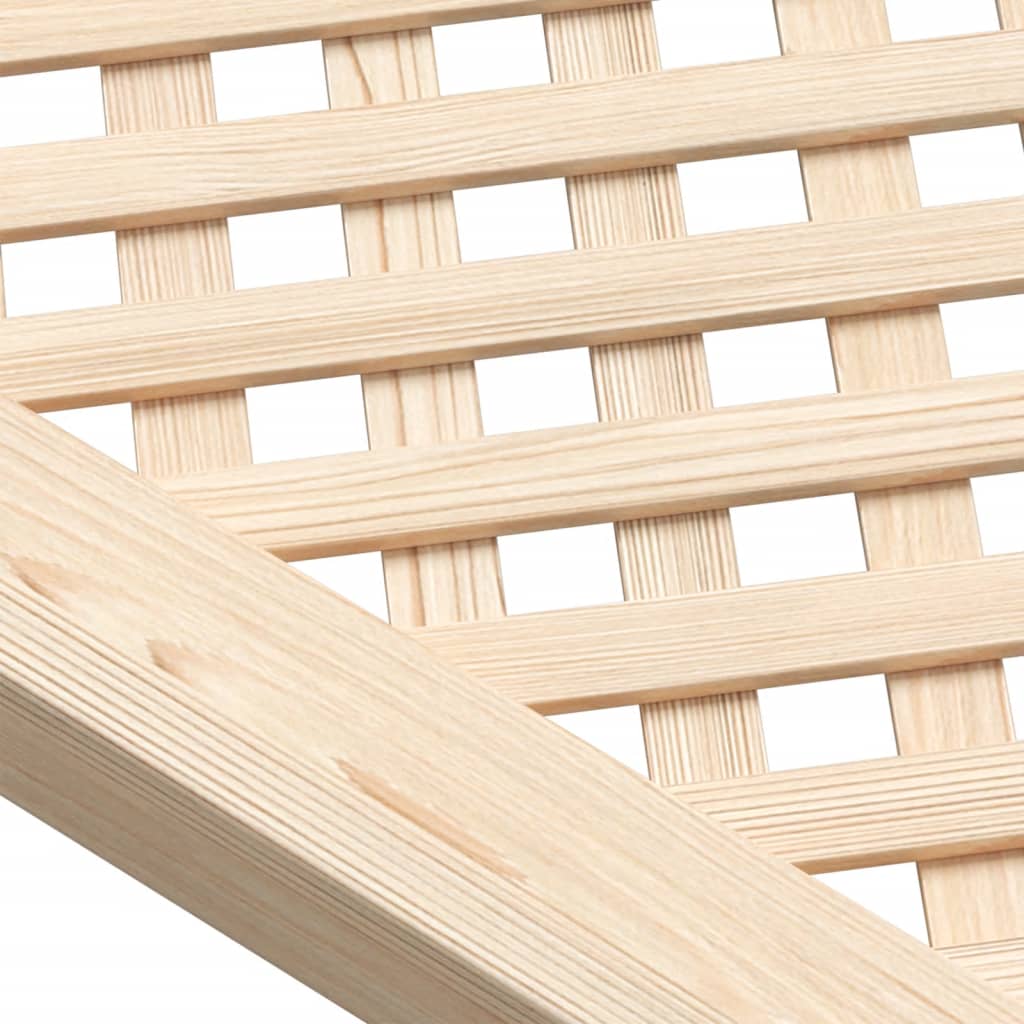 Portas de armário design treliça 2 pcs 49,5x39,5cm pinho maciço