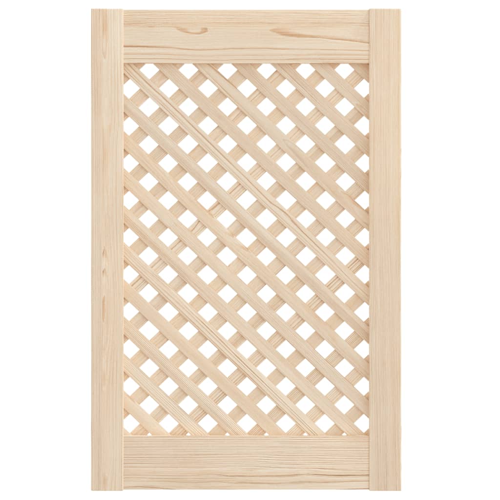 Portas de armário design treliça 2 pcs 39,5x61,5cm pinho maciço
