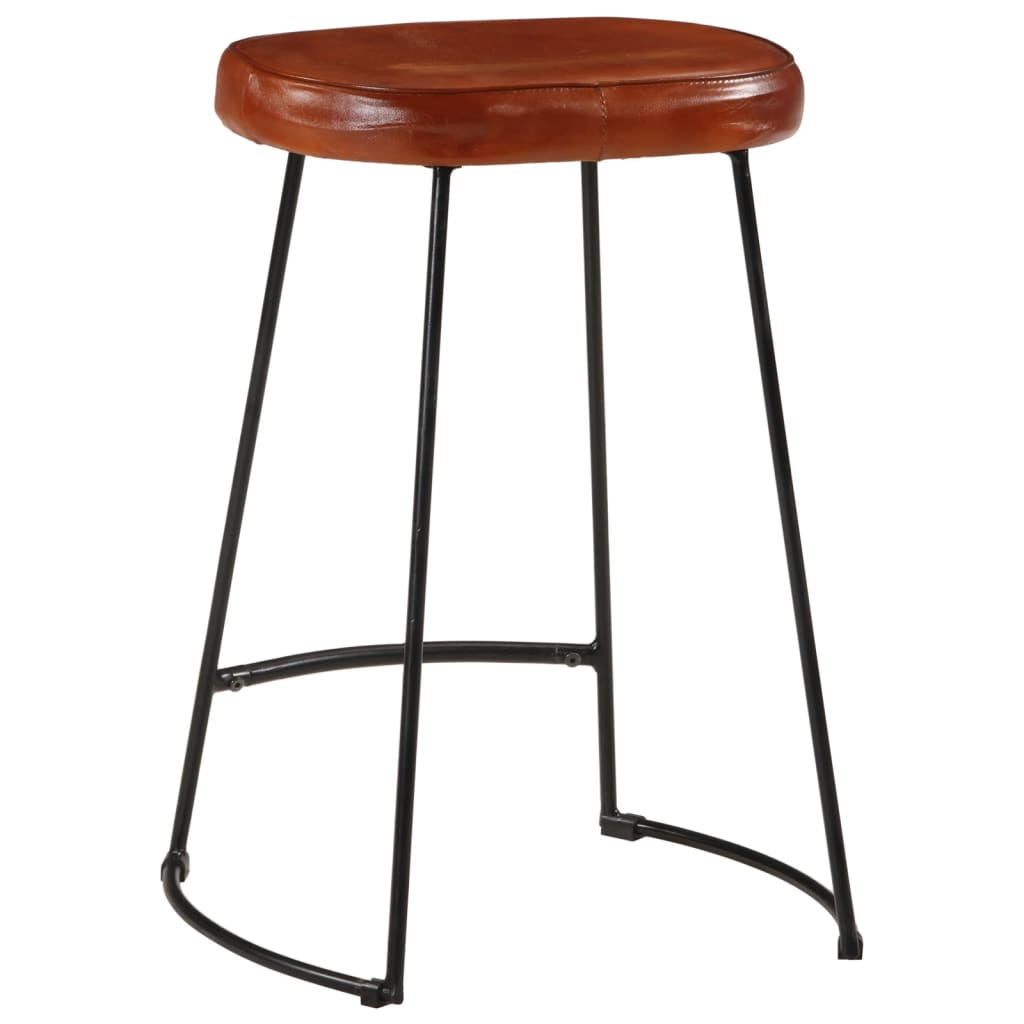 Bancos de bar 2 pcs 41x29x62 cm castanho-escuro