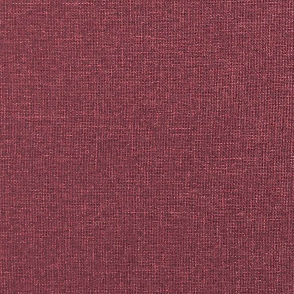 Poltrona de massagens reclinável tecido vermelho tinto