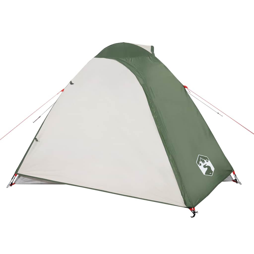 Tenda de campismo cúpula para 3 pessoas impermeável verde