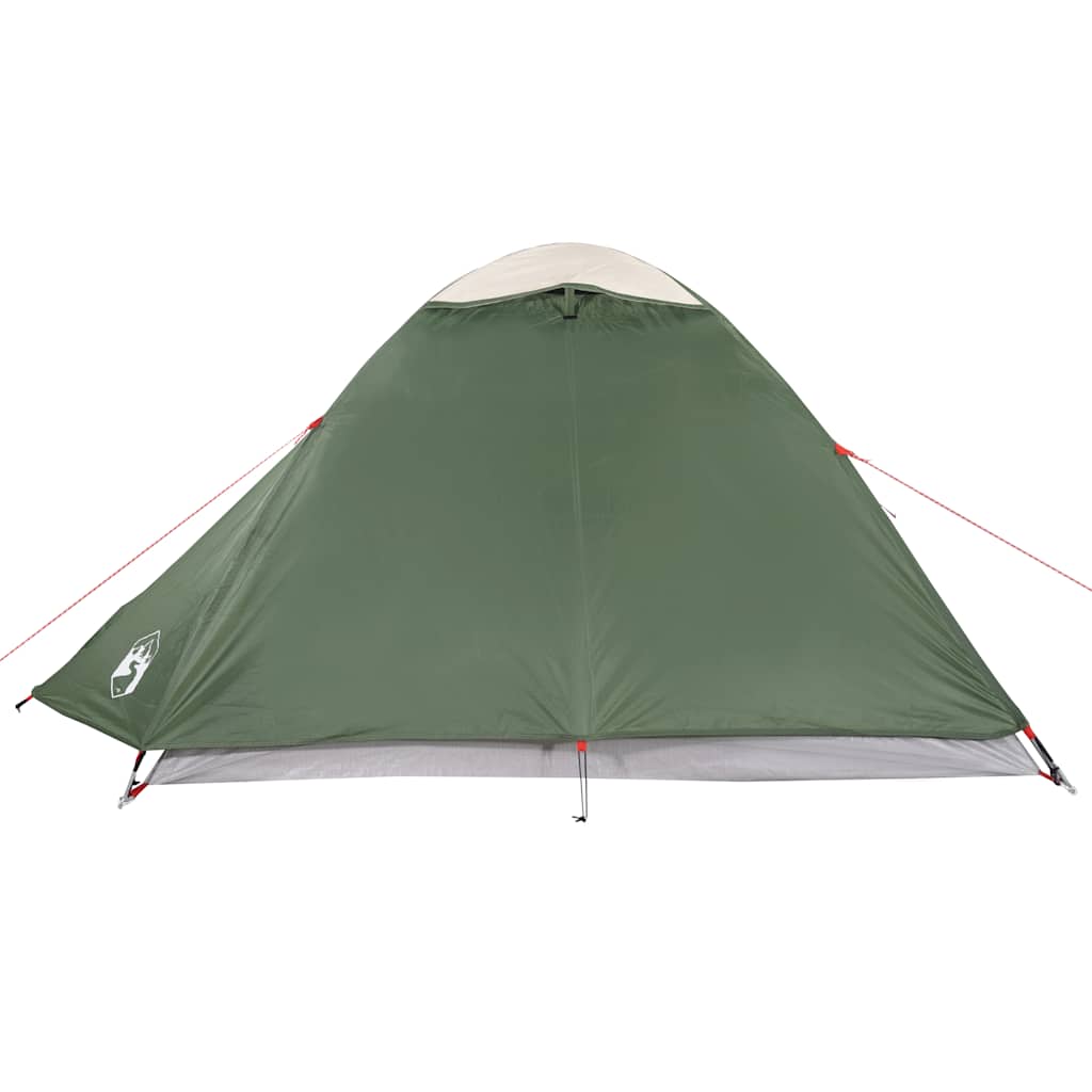 Tenda de campismo cúpula para 3 pessoas impermeável verde