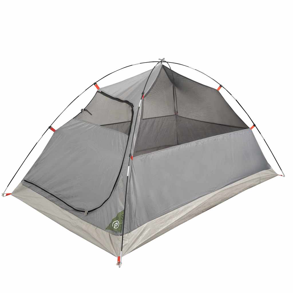 Tenda de campismo cúpula para 3 pessoas impermeável verde