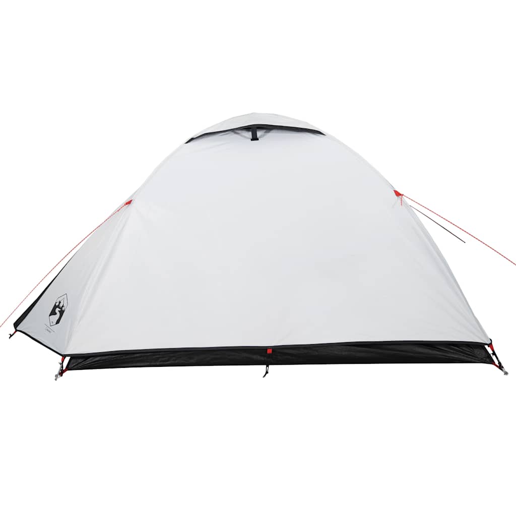 Tenda de campismo cúpula p/ 4 pessoas opaca impermeável branco