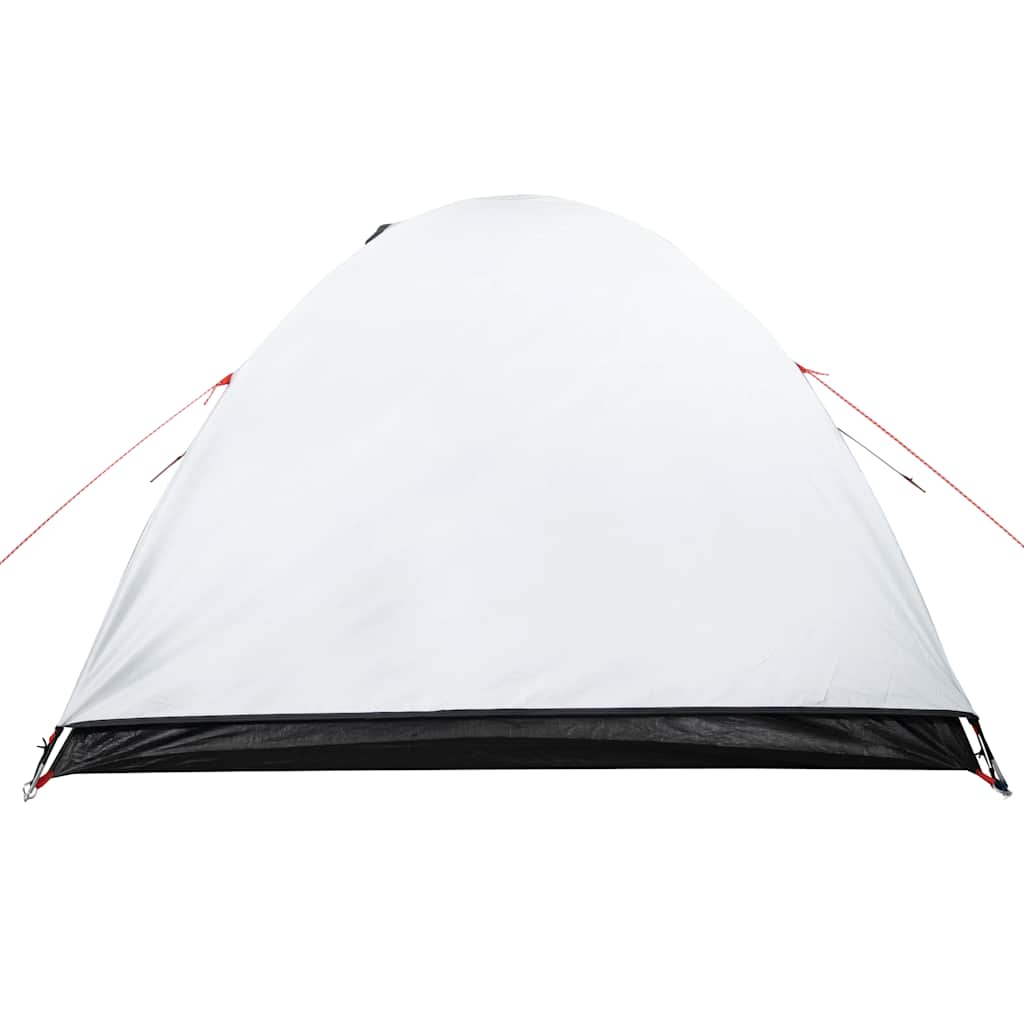 Tenda de campismo cúpula p/ 4 pessoas opaca impermeável branco