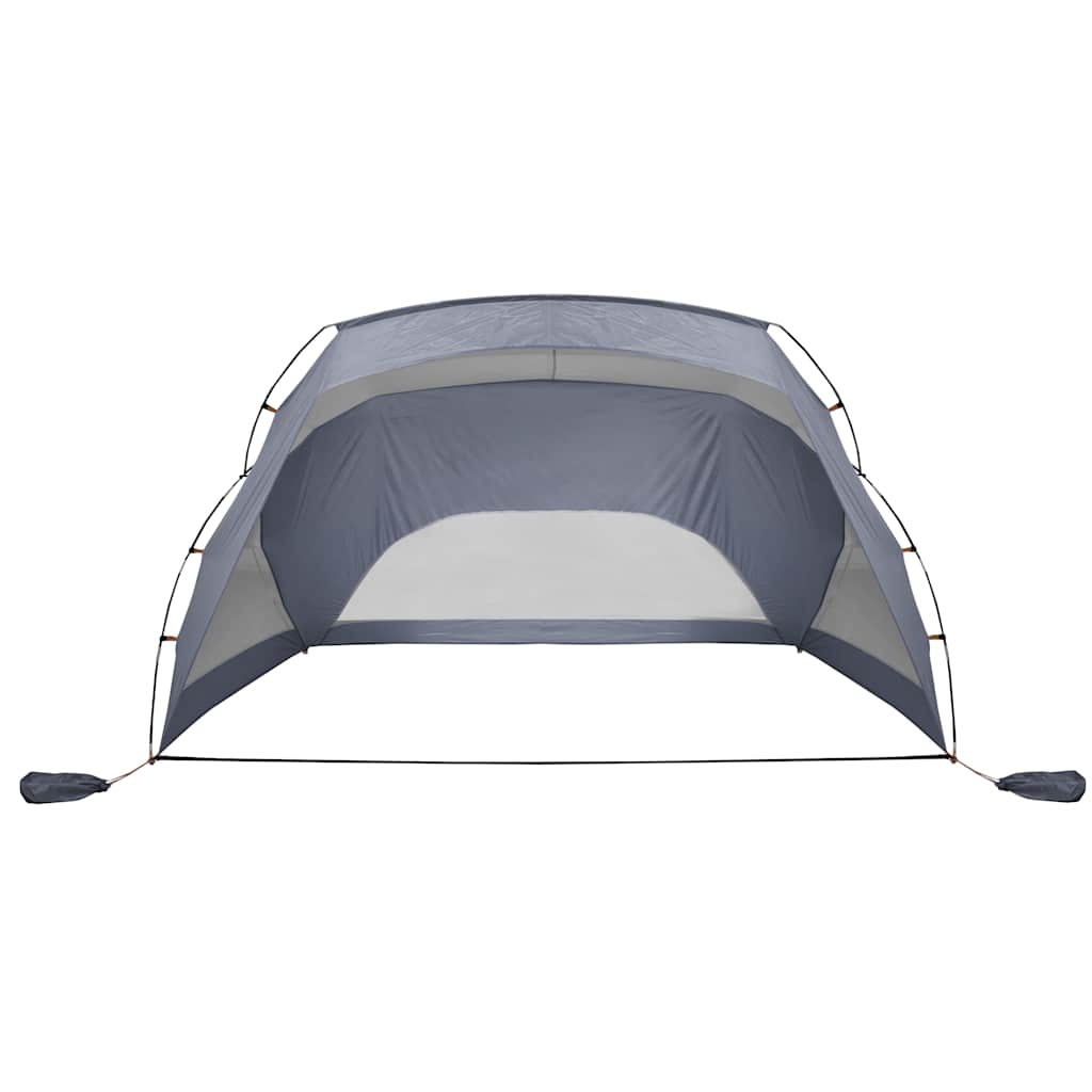 Tenda de praia 274x178x170/148 cm poliéster 185T cinzento