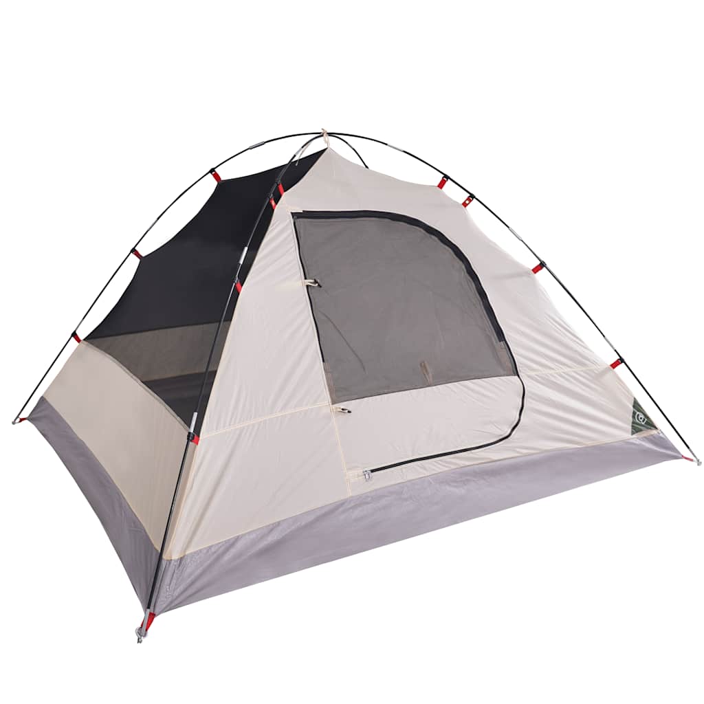 Tenda de campismo cúpula para 3 pessoas impermeável verde