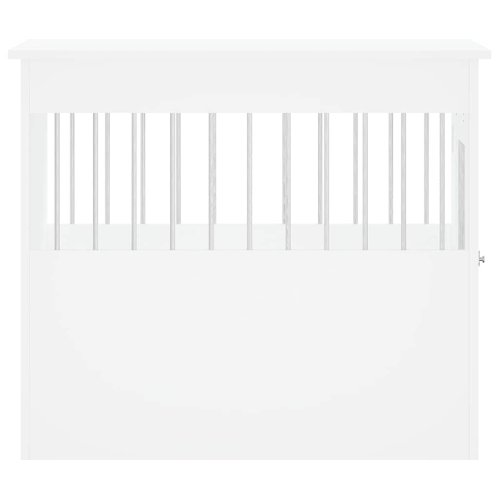 Móvel casota para cão 55x80x68 cm derivados de madeira branco