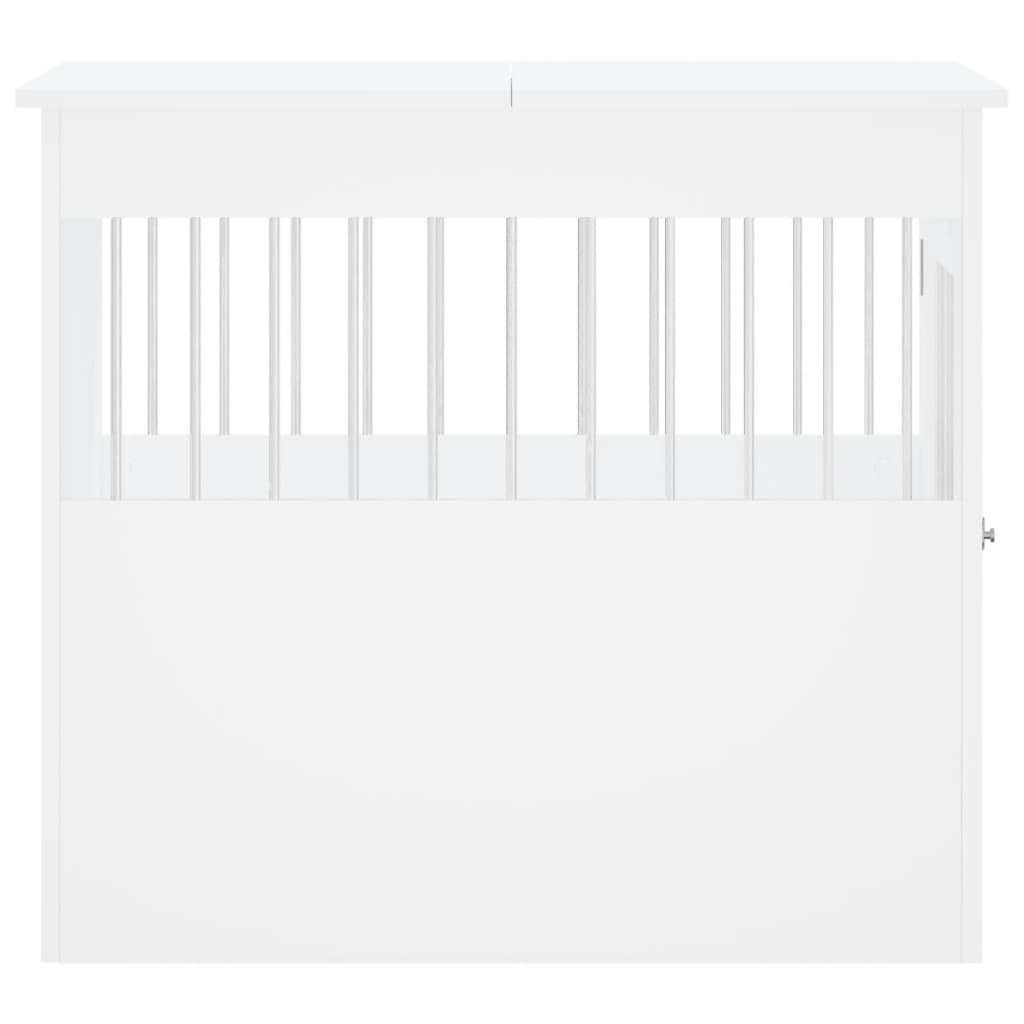 Móvel casota para cão 64,5x80x71 cm derivados de madeira branco