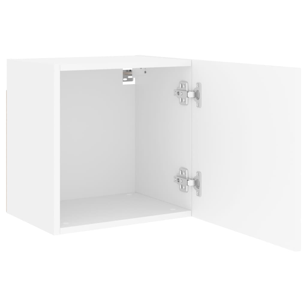 Móvel de parede p/ TV 40,5x30x40 cm derivados de madeira branco