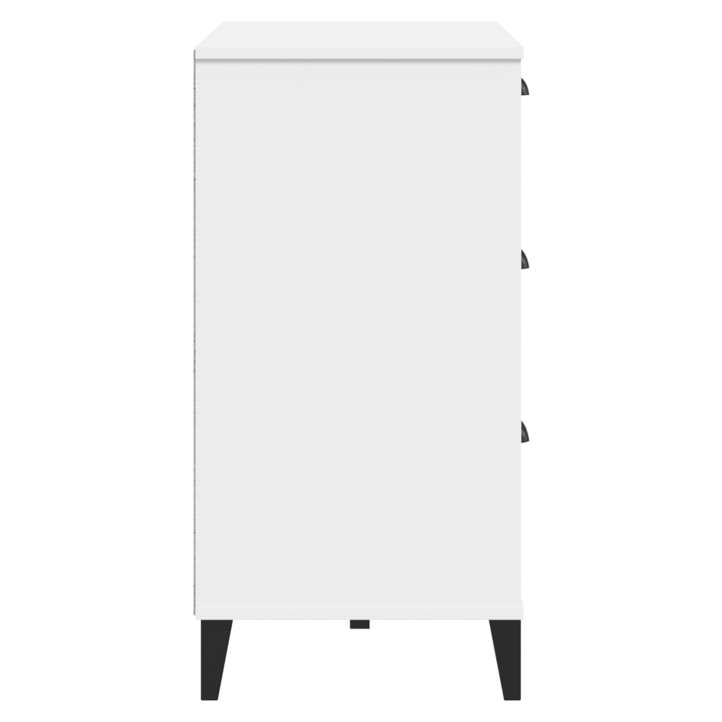 Cómoda VIKEN derivados de madeira branco