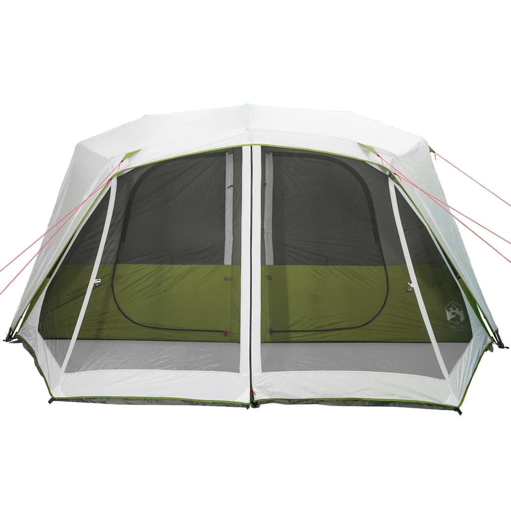 Tenda familiar c/ LED 10 pessoas libertação rápida verde-claro